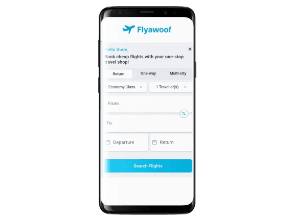 Flyawoof Mobile App Preview